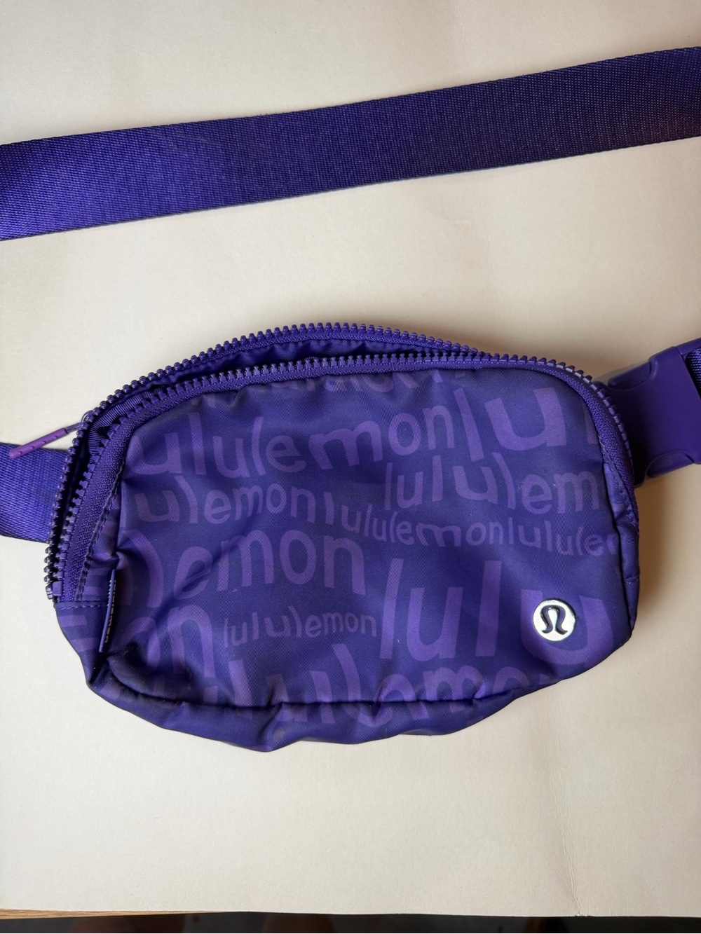 lululemon athletica Purple Logo Belt Bag